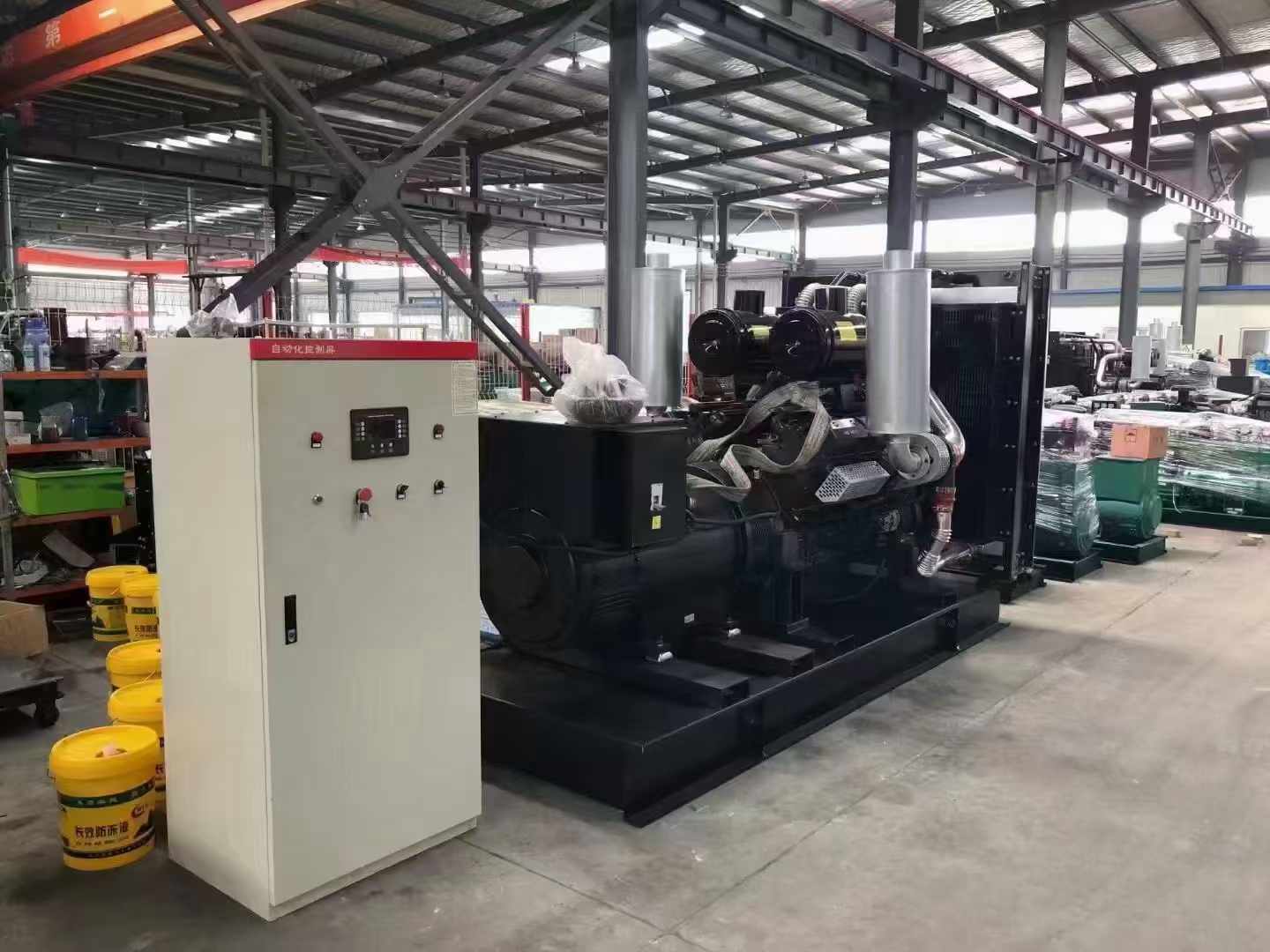 台州柴油发电机组负载测试时，若出现异常运行状态应如何处理？